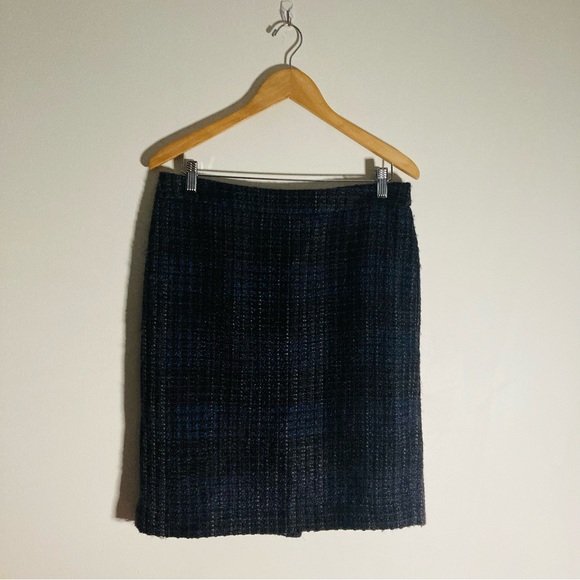 Ann Taylor size 10 black pencil skirt - Picture 1 of 6